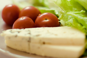 チーズと野菜